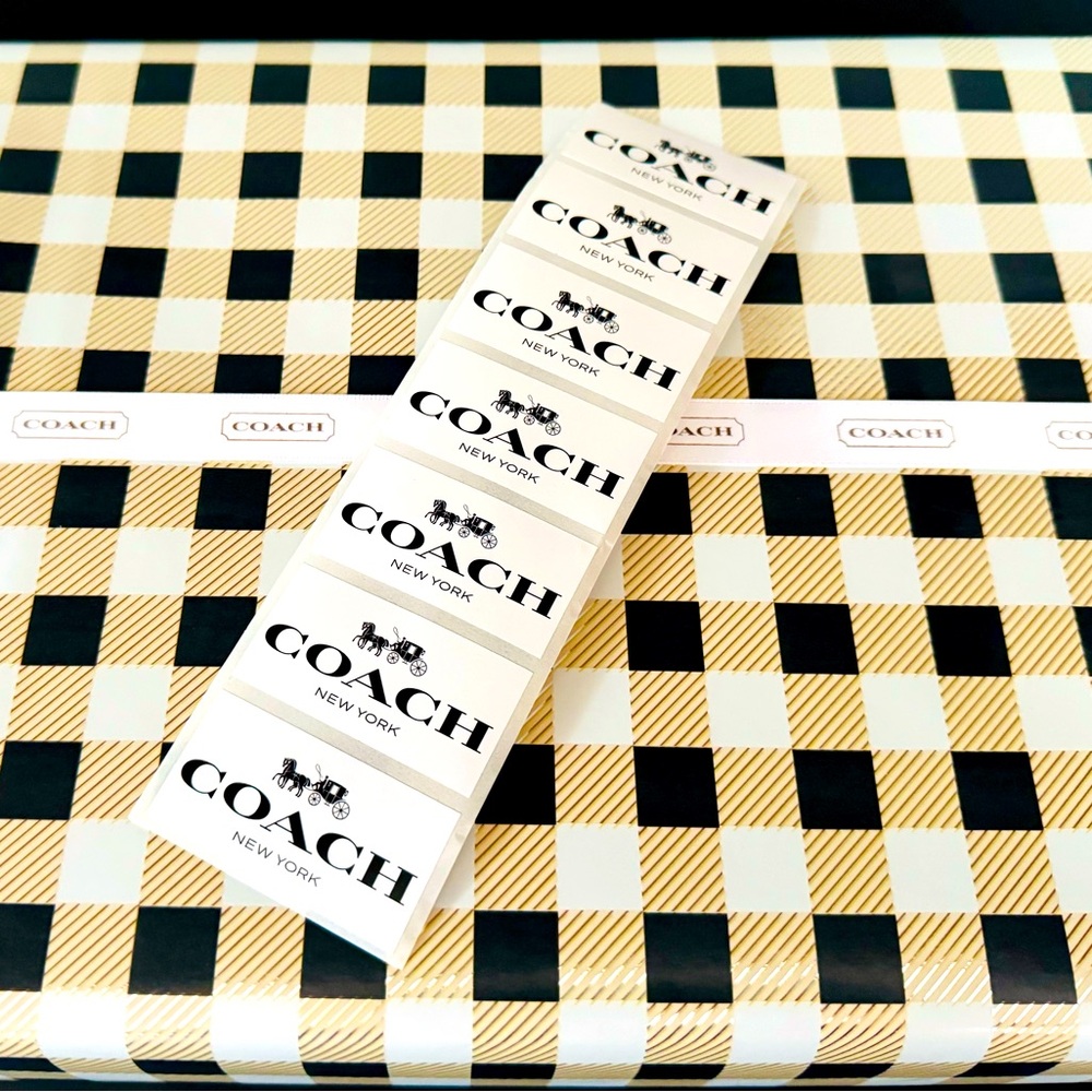 COACH stickers 50 pieces Authentic for gifts/scrapbooking/party favors - Picture 2 of 2